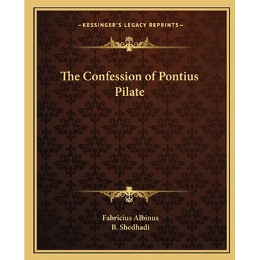 The Confession of Pontius Pilate