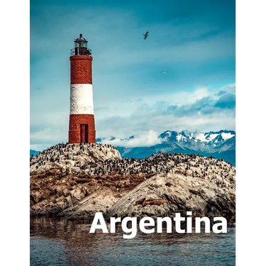 Argentina: Coffee Table Photography Travel Picture Book Album Of A South America Country And Buenos Aires City Large Size Photos Cover