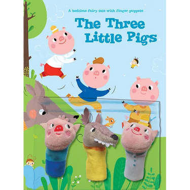 A Bedtime Fairy Tale with Finger Puppets: The Three Little Pigs