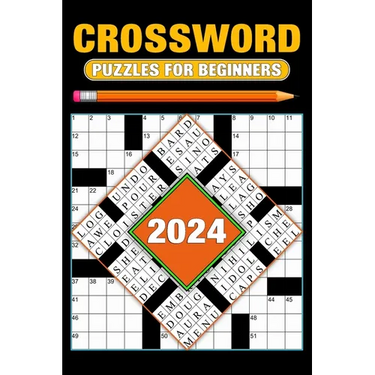 2024 Crossword Puzzles For Beginners: Over 80 Easy Puzzles With Solutions