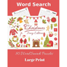 Word Search: Christmas Song Edition 80 Word Search Puzzles Large Print