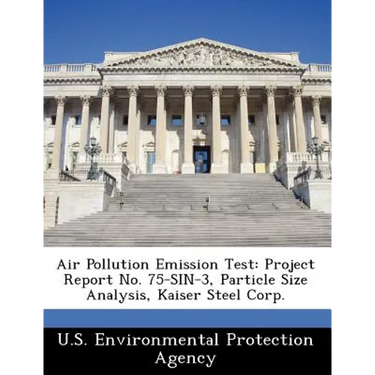 Air Pollution Emission Test: Project Report No. 75-Sin-3, Particle Size Analysis, Kaiser Steel Corp.