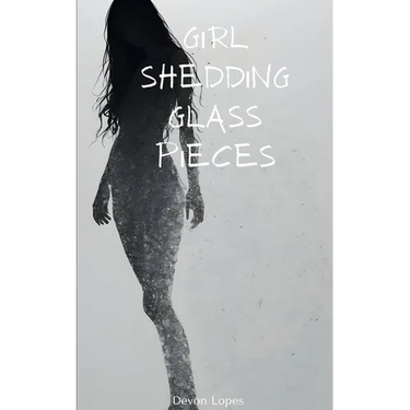 Girl Shedding Glass Pieces