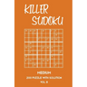 Killer Sudoku Medium 200 Puzzle With Solution Vol 8: 9x9, Advanced sumoku Puzzle Book, 2 puzzles per page