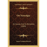 On Neuralgia: Its Causes And Its Remedies (1889)
