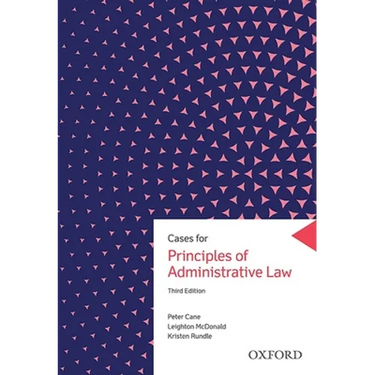 Cases for Principles of Administrative Law