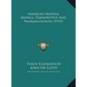 American Materia Medica, Therapeutics And Pharmacognosy (1915)