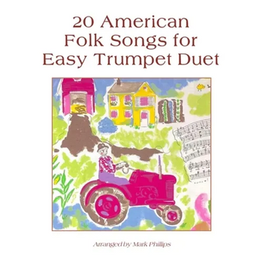 20 American Folk Songs for Easy Trumpet Duet