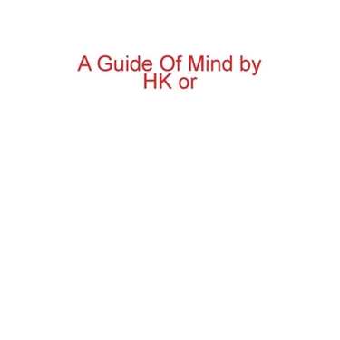 A Guide Of Mind