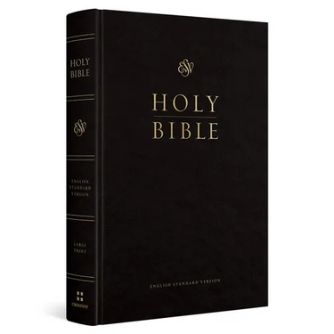 ESV Pew and Worship Bible, Large Print (Hardcover, Black)