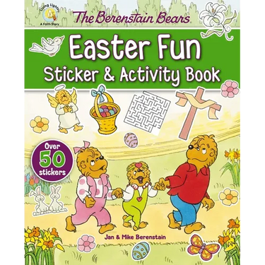 The Berenstain Bears Easter Fun Sticker and Activity Book: An Easter and Springtime Book for Kids