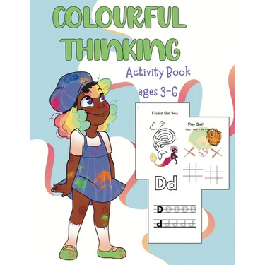 Colorful Thinking: Fun educational activity book for ages 3 to 6