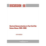 Electoral Democratisation in Post-Civil War Guinea-Bissau 1999-2008