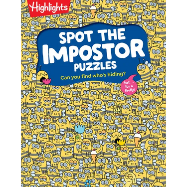 Spot the Impostor Puzzles: Kids Activity Book with Zany Odd-One-Out Scenes, Look-And-Find Puzzle Book for Kids Ages 7 and Up with Brain-Boosting Fun