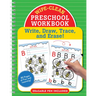 Wipe-Clean Preschool Workbook - Pre-K Practice for Letters, Numbers, and Fine Motor Skills: Write, Draw, Trace, and Erase!