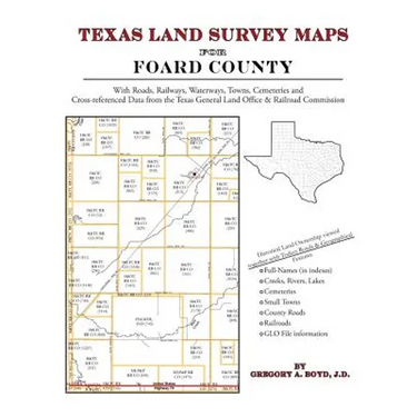 Texas Land Survey Maps for Foard County