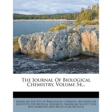 The Journal Of Biological Chemistry, Volume 54...