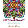 Easy Mandala Art Coloring Pages