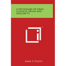 A Dictionary Of Urdu Classical Hindi And English V1