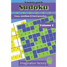 Sudoku variety pack. Easy, medium & hard: 100 puzzles. 6x9 travel size. Easy to carry