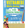 Learn Vietnamese While Having Fun! - For Children: Kids of All Ages - Study 100 Essential Thematics with Word Search Puzzles - Vol.1