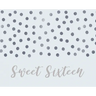 Happy 16th Birthday Guest Book (Landscape Hardcover): Sweet Sixteen Guest book, party and birthday celebrations decor, memory book, 16th birthday, hap