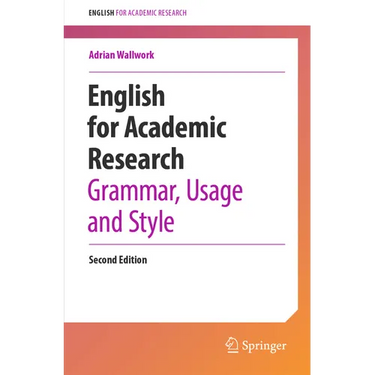 English for Academic Research: Grammar, Usage and Style