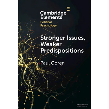 Stronger Issues, Weaker Predispositions