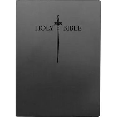 Kjver Sword Holy Bible, Large Print, Black Ultrasoft, Thumb Index: (King James Version Easy Read, Red Letter)