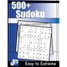 +500 Sudoku: Easy to Extreme Puzzles for Adults