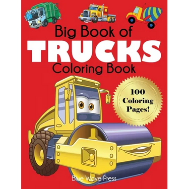 Big Book of Trucks Coloring Book