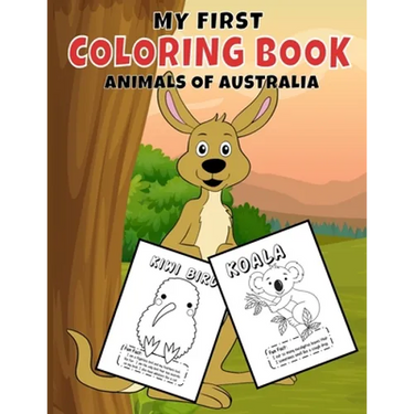My First Coloring Book: Animals Of Australia