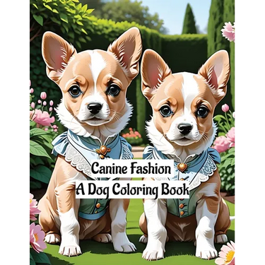Canine Fashion: A Dog Coloring Book