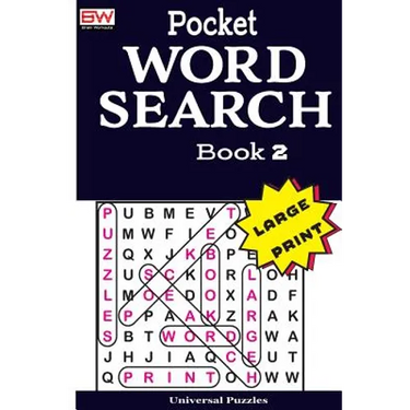 Pocket WORD SEARCH Puzzles