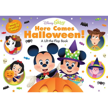 Disney Baby: Here Comes Halloween!: A Lift-The-Flap Book