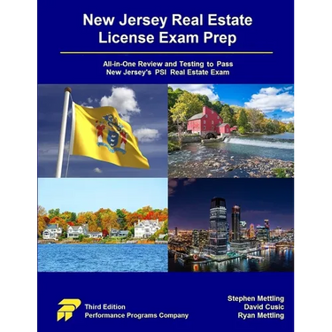 New Jersey Real Estate License Exam Prep: All-in-One Review and Testing to Pass New Jersey's PSI Real Estate Exam