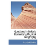 Questions in Geikie's Elementary Physical Geography