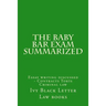 The Baby Bar Exam Summarized: Essay writing discussed - Contracts Torts Criminal law