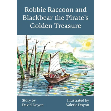Robbie Raccoon and Blackbear the Pirate's Golden Treasure