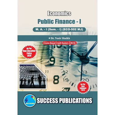Public Finance - I, First Year, M.A, Sem-I-English