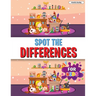 Spot the Differences for Kids: Find the Differences Book for Kids, A Fun Search and Find Book for Children