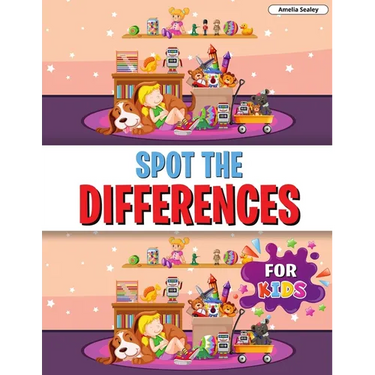 Spot the Differences for Kids: Find the Differences Book for Kids, A Fun Search and Find Book for Children