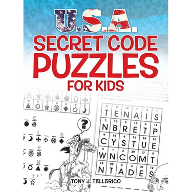 U.S.A. Secret Code Puzzles for Kids