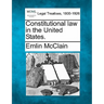 Constitutional Law in the United States.