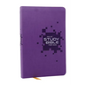 NKJV Study Bible for Kids, Purple Leathersoft: The Premier Study Bible for Kids