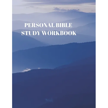 Personal Bible Study Workbook: 116 Pages Formated for Scripture and Study!