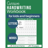 Cursive handwritting workbook for kids and beginners: Writing Practice Book Letters, Master letters and words Animal theme 78 pages