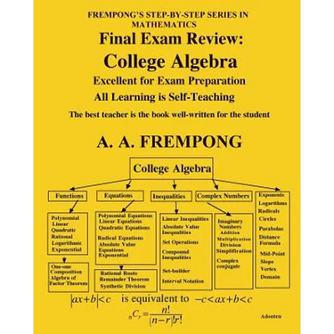 Final Exam Review: College Algebra