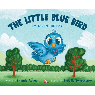 The Little Blue Bird: Flying in the Sky