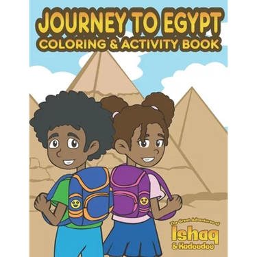 Journey to Egypt Coloring & Activity Book